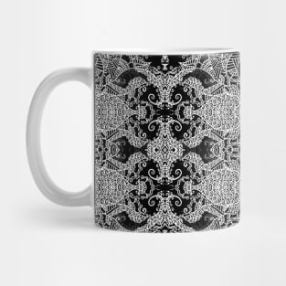 Ornament - Tree of Life - Rebirth - Mehndi Love - Black #4 Mug